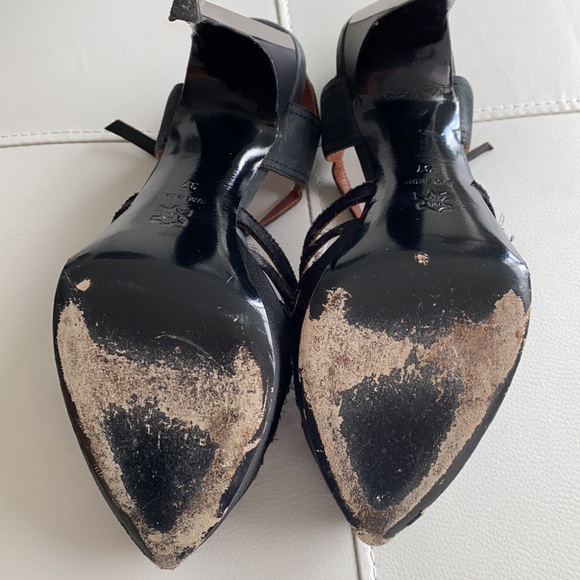 Lanvin fabulous platforms, silver heels, size 37 - Picture 6 of 8